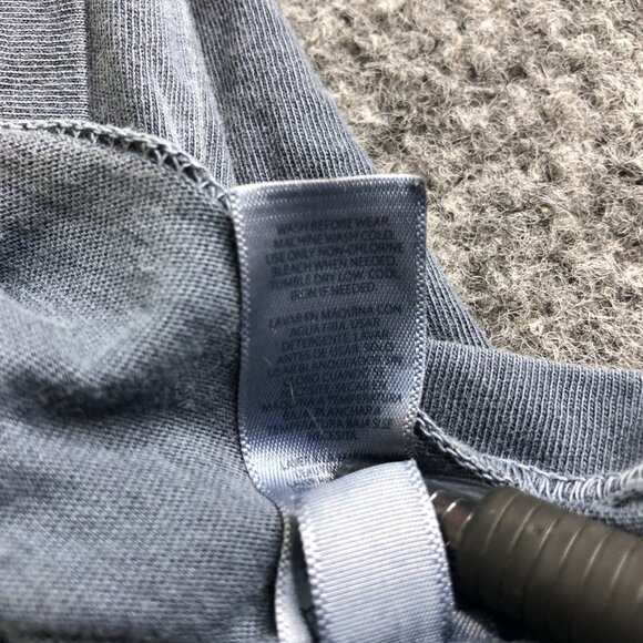 Alex Lehr Tshirt Mens Medium Blue Short Sleeve Cotton Hampton Wash Comfort - Picture 8 of 10